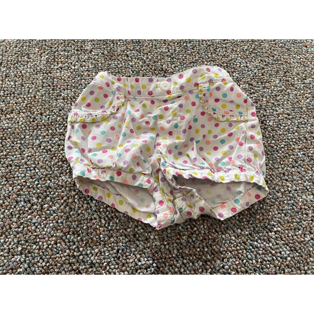 Garanimals Girls Colorful Spotted Shorts 18M